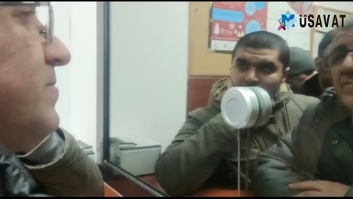 SKANDAL! Ukraynadan qaçıb, Polşaya sığınan soydaşlarımızın səfirlikdə etirazları