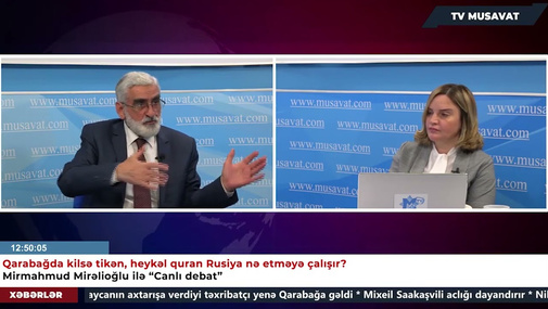 Mirmahmud Mirəlioğlu: "Putin, niyə rus əsgərlərini Qarabağda öldütdürürsən?"
