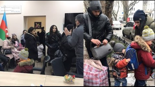 Odessadan yeni görüntülər: azərbaycanlıların faciəvi KÖÇ videosu