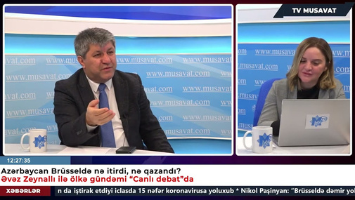 Əvəz Zeynallıdan şok açıqlama: Rus əsgəri ilə erməni qızlarını evləndirib, dövlət qurmaq istəyirlər