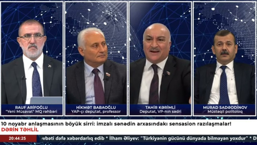 Canlı yayında millət vəkilləri arasında “Şuşa polemikası”