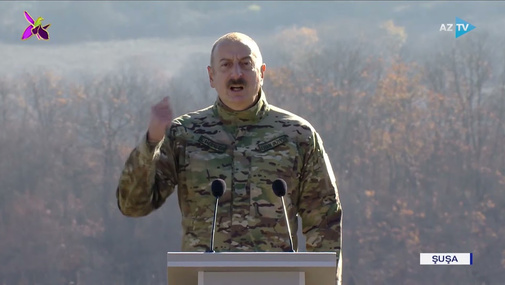 "Hanı bu yenilməz Ermənistan ordusu?!" Prezident İIham Əliyev Şuşadan elə mesajlar verdi ki...