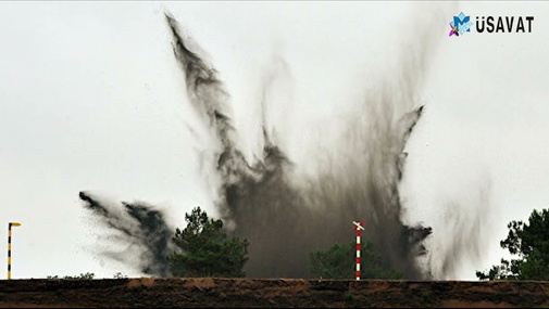 Yevlaxda ermənilərin müharibə dövrü atdığı kasetli bomba partladı - ÖLƏN VAR