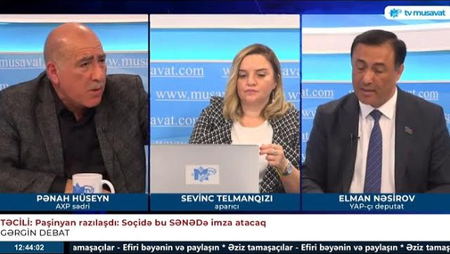 "Mən İlham Əliyevi yox, sizi tənqid edirəm" - DEBATDA iqtidar - müxalifət gərginliyi!