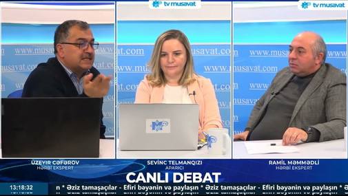 "Söhbətimizi çayxanada edək?!" - Debatda gərgin mübahisə