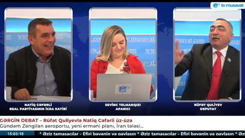 "Qazanc olmasa kim restoran açar ki?" - debatda "çirkli pul" MÜBAHİSƏSi