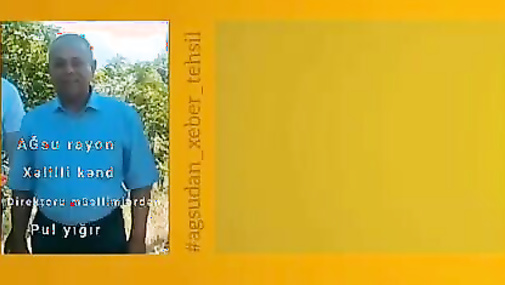 Daha bir direktorun SƏS YAZISI: "Dərsə gəlməmək 10 manatdır"