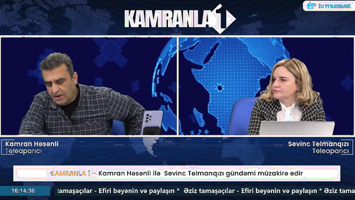 Vasif Talıbovun mövqeyi bilindi - köməkçisi danışdı - Kamran Həsənli ilə Sevinc Telmanqızı CANLIda