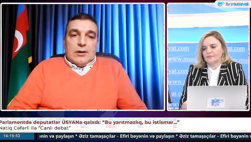 "Naxçıvanın zəifləməsi Azərbaycanın təhlükəsizliyinə xələl gətirə bilər" - Natiq Cəfərli Vasif Talıbovdan danışdı