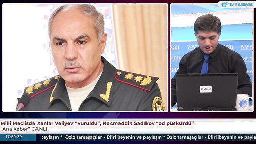 Milli Məclisdə Xanlar Vəliyev “vuruldu”, Nəcməddin Sadıkov “od püskürdü” – “Ana Xəbər” CANLI