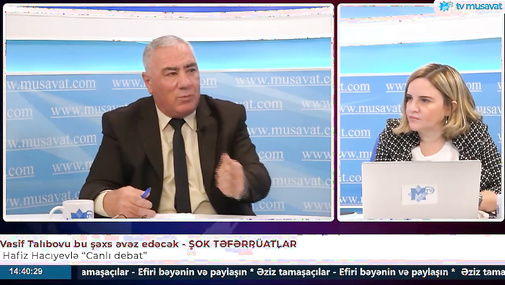 "Vasif Talıbov təcili həbs olunmalıdır!" - Hafiz Hacıyev