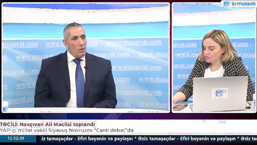 Siyavuş Novruzov Vasif Talıbov haqqında açıqlama - "Görüşüb, danışırıq"