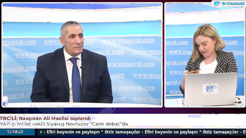 Pənah Hüseynin Siyavuş Novruzovla CANLI YAYINDA çəkişməsi! Zəng etdi, elə sözlər dedi...