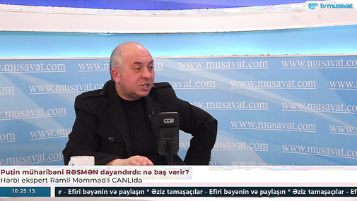 Putin müharibəni RƏSMƏN dayandırdı: nə baş verir? Hərbi ekspertlə CANLI