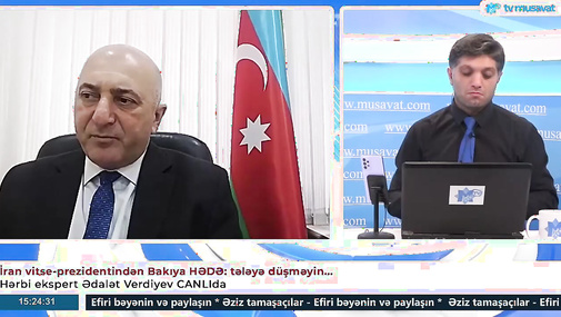 "İran ağıllı məsləhətlərini özünə saxlayıb, hava məkanını qorusun" - Ə. Verdiyev