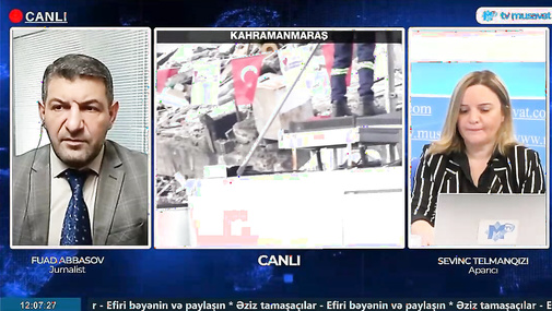 "Xoyda zərərçəkənlərə göndərsin!" İranın Türkiyəyə yardım təklifinə jurnalistdən MƏNTİQLİ CAVAB