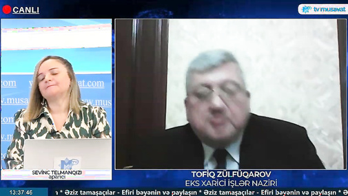 "Rusiyanı çökdürmək üçün Qərbə Putin kimi adam lazım idi" - Tofiq Zülfüqarov