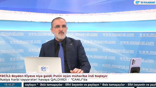 "Baydenin Ukraynaya gəlişi, Putinə bir sillə idi" - Rauf Arifoğlu