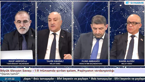 Tahir Kərimli canlı yayında kövrəldi: “Bu əllərimlə Xocalıda meyidləri məscidə yığmışam”