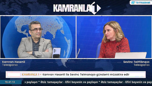 Qarabağ erməniləri Bakıda: Vəziyyət dəyişəcək! – Kamran Həsənli ilə Sevinc Telmanqızı “CANLI”da