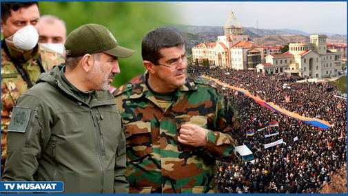 Xankəndi QARIŞDI: Arutunyan əleyhinə mitinqlər başladı, Paşinyan onu məhkəməyə verir – CANLI