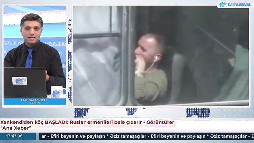 Xankəndidən köç BAŞLADI: Ruslar erməniləri belə çıxarır - Görüntülər “Ana Xəbər”də...