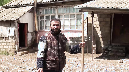 "80 yaşlı atamı seldən güclə xilas etdim..." Goranboydakı sel FƏLAKƏTindən görüntülər