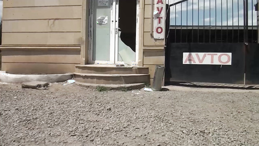 Gəncədəki kafeyə kim və niyə qumbara atıb? - heç yerdə görmədiyiniz görüntülər