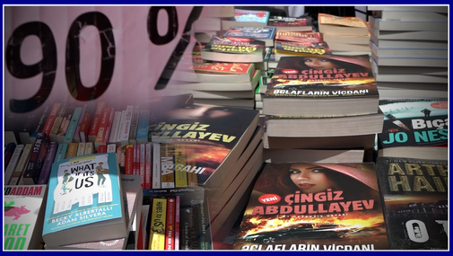 Kimlərin kitabı 90 faiz endirimdədir? - Azərbaycanın ən böyük kitab sərgisindən Möhtəşəm görüntülər