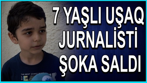 Yeddi yaşlı uşaq jurnalisti şoka saldı - Uşaqların bayram arzuları NƏLƏRDİR?