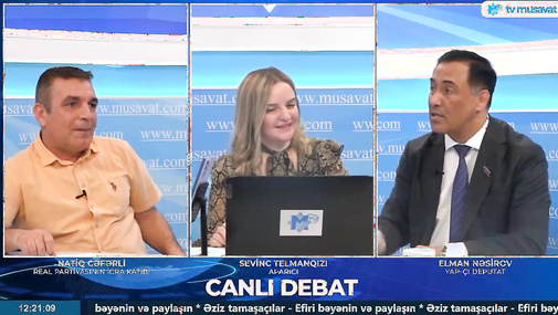 "Deputat dam qırlayan deyil!!" - YAP-çı deputatla müxalif partiya funksioneri arasında GƏRGİNLİK