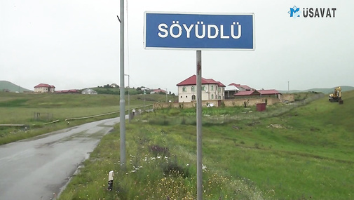 Söyüdlü kəndində nələr baş verir? - TV Müsavat post qurulmuş kənddən xəbər verir