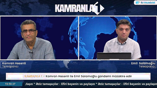 Qarabağa ARTİLLERİYA daşınır, ATƏŞ mövqeyi qurulur: Görüntülər Kamran Həsənli ilə CANLI-da