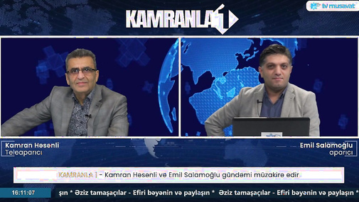 Ermənistanda PANİKA: Qarabağ bitdi, həlledici döyüş İrəvanda olacaq! Kamran Həsənli ilə CANLI