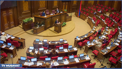 İrəvanda ŞOK QƏRAR - Ermənistan parlamentində İlham Əliyevin adı gələndə...BUNLAR BAŞ VERDİ