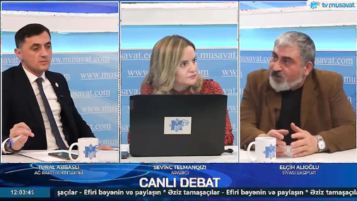 İsrail-Fələstin qarşıdurmasında biz kimə dəstək verməliyik? - T.Abbaslı-E.Alıoğlu arasında GƏRGİN DEBAT