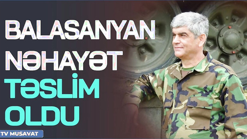 SON DƏQİQƏ: Balasanyan “Makarov” tapançası ilə təslim oldu, 10 min Xankəndi ermənisi isə...