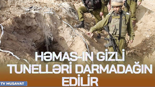 BU AN! HƏMAS-ın gizli tunelləri DARMADAĞIN edilir, BMT məktəbi vuruldu - “Ana Xəbər”