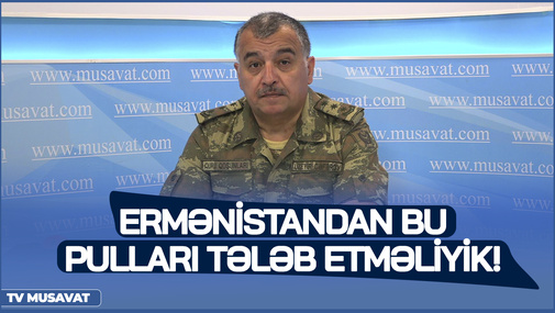 Ermənistanı çığrda-çığırda, bu pulları TƏLƏB ETMƏLİYİK! - Üzeyir Cəfərovdan SƏRT çıxış