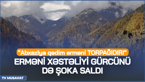 "Abxasiya qədim erməni TORPAĞIDIR!" - Erməni xəstəliyi gürcünü də ŞOKA SALDI