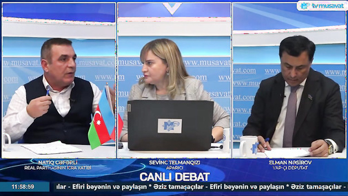 Hamı sizi tərifləyir, imkan verin biz də TƏNQİD EDƏK! - N.Cəfərli ilə YAP-çı deputat arasında GƏRGİN DEBAT
