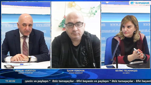 "Müharibə yoxdursa, bu artıq SÜLH anlamına gəlir!" - Erməni siyasi ekspert TVMusavat-ın efirinə danışdı