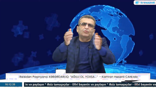 "Hamı sizə NİFRƏT edir!" - Kamran Həsənli TV-lərə OD YAĞDIRDI