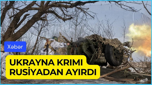 Ukrayna Krımı Rusiyadan ayırdı - Əsas dəmiryol xətti DARMADAĞIN edildi