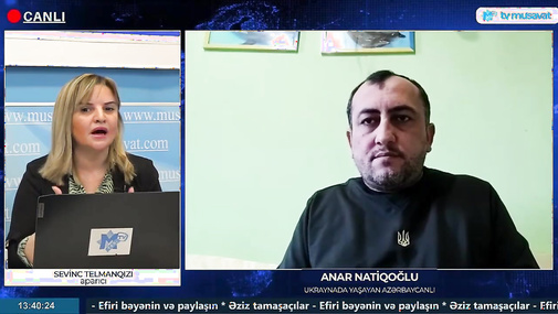 Odessada yaşayan A.Natiqoğlu Rusiyanın hücumlarından danışdı - "Şəhərə RAKET atsalar da..."