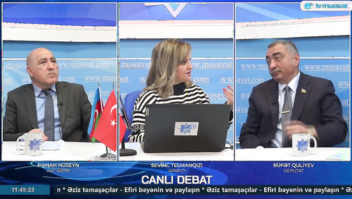 Səsinin tonunu qaldırma, mən də QIŞQIRA bilirəm! - Deputatla P.Hüseyn arasında GƏRGİNLİK