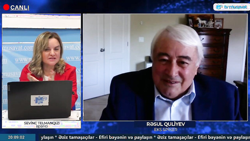 R.Quliyev Bakıda kim üçün darıxır? - eks spiker xatirələrini bölüşdü