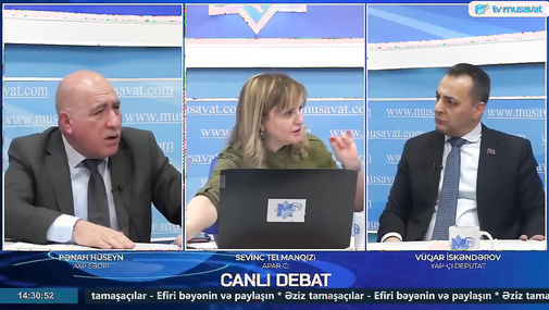 Aparıcı siyahı göstərdi, millət vəkili ÜSYAN ETDİ: “Dırnağımıza da dəyməyənlər…!”