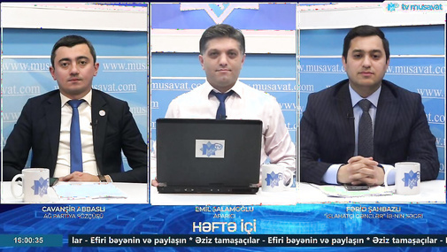 İqtidar və müxalifət gənclərinin GƏRGİN debatı:  CANLI YAYIN