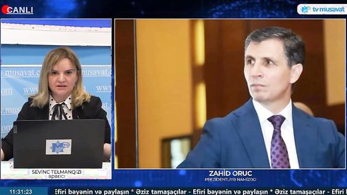 Seçkilərin nəticələri beynalxalq təzyiqləri SIFIRLAYACAQ! - Z.Orucdan MÜHÜM ANONS